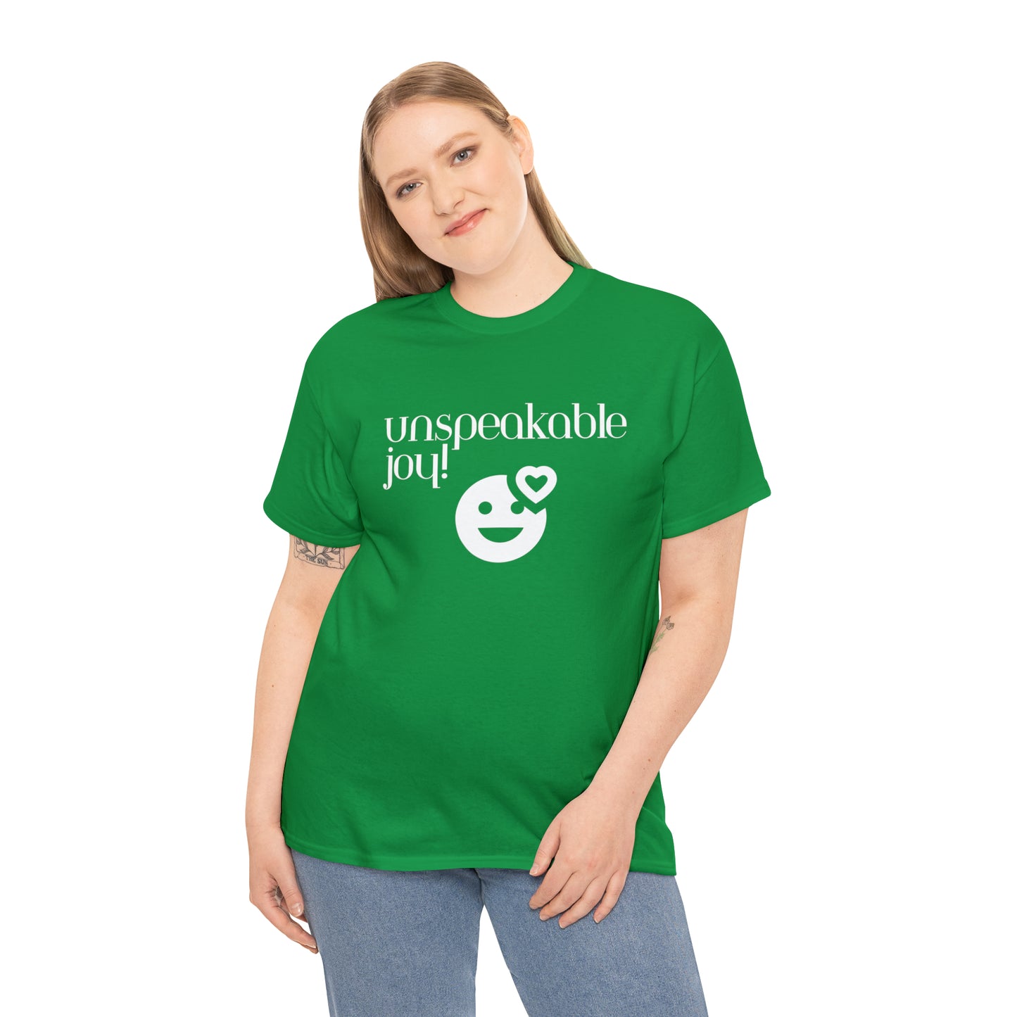 Unspeakable Joy Unisex Heavy Cotton Tee