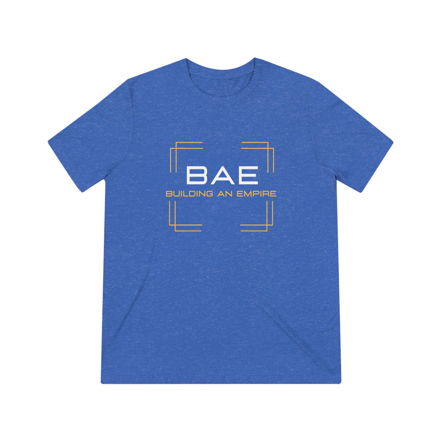 BAE Building An Empire SoftStyle Triblend Tee - WHT Print