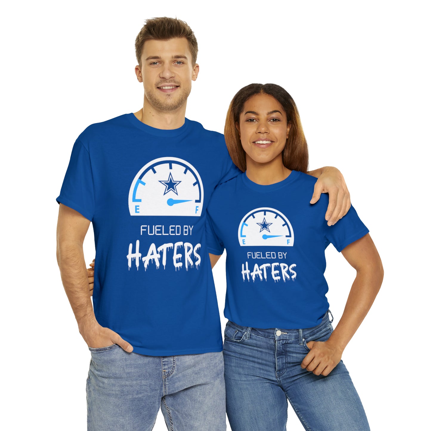 Fueled By Haters 2 - Cowboys Fan - Unisex Heavy Cotton Tee