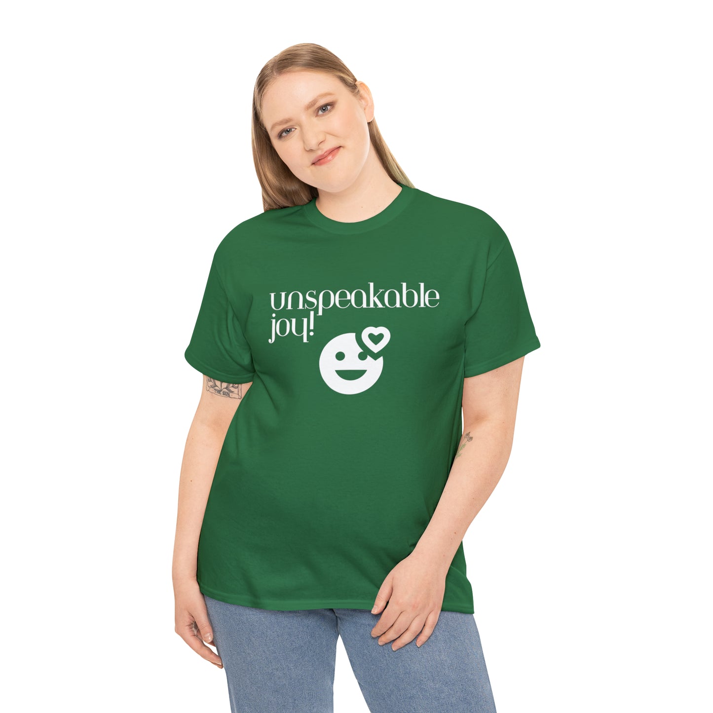 Unspeakable Joy Unisex Heavy Cotton Tee