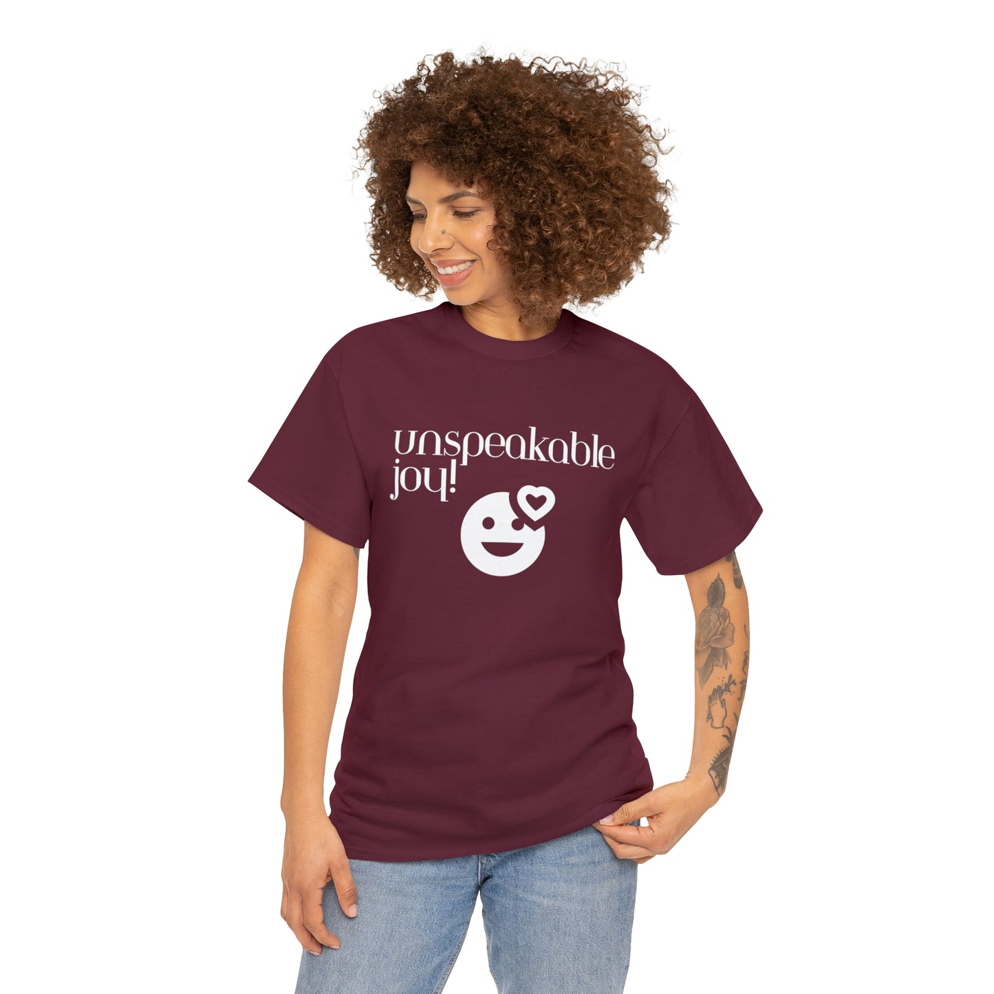 Unspeakable Joy Unisex Heavy Cotton Tee