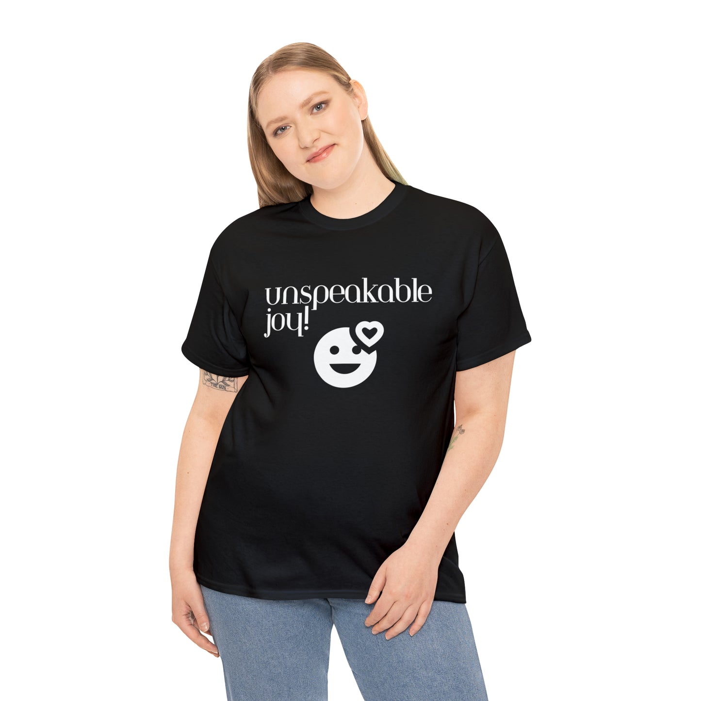 Unspeakable Joy Unisex Heavy Cotton Tee