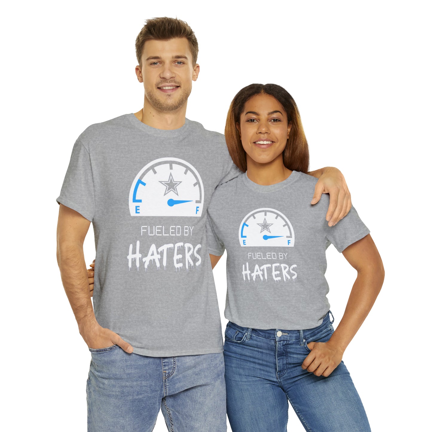Fueled By Haters 2 - Cowboys Fan - Unisex Heavy Cotton Tee