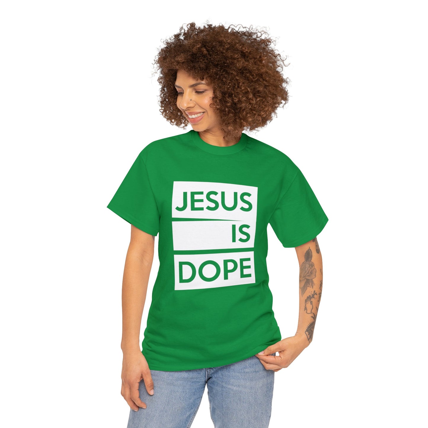 Jesus is Dope Unisex Heavy Cotton T-shirt