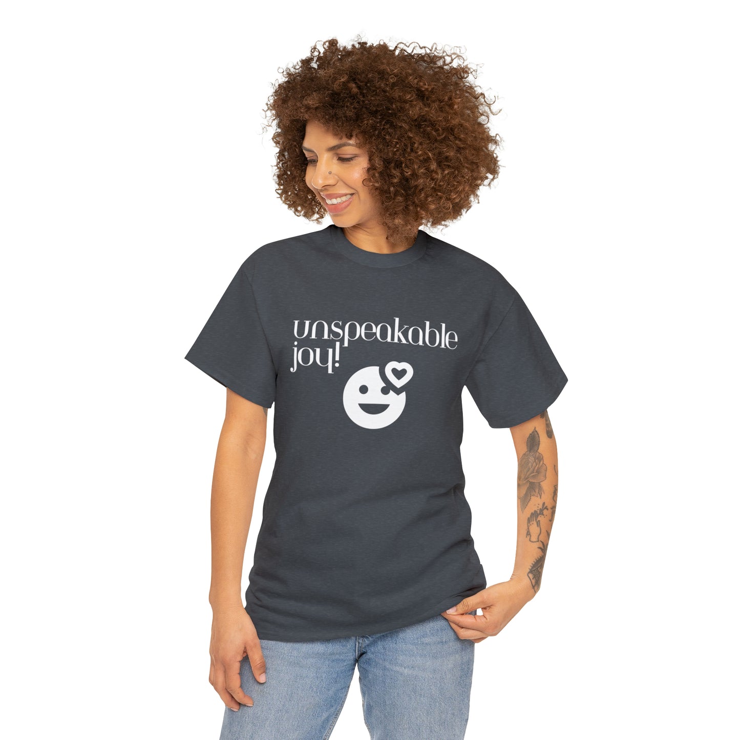 Unspeakable Joy Unisex Heavy Cotton Tee
