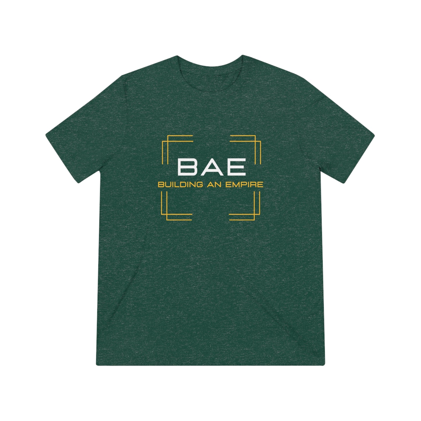BAE Building An Empire SoftStyle Triblend Tee - WHT Print