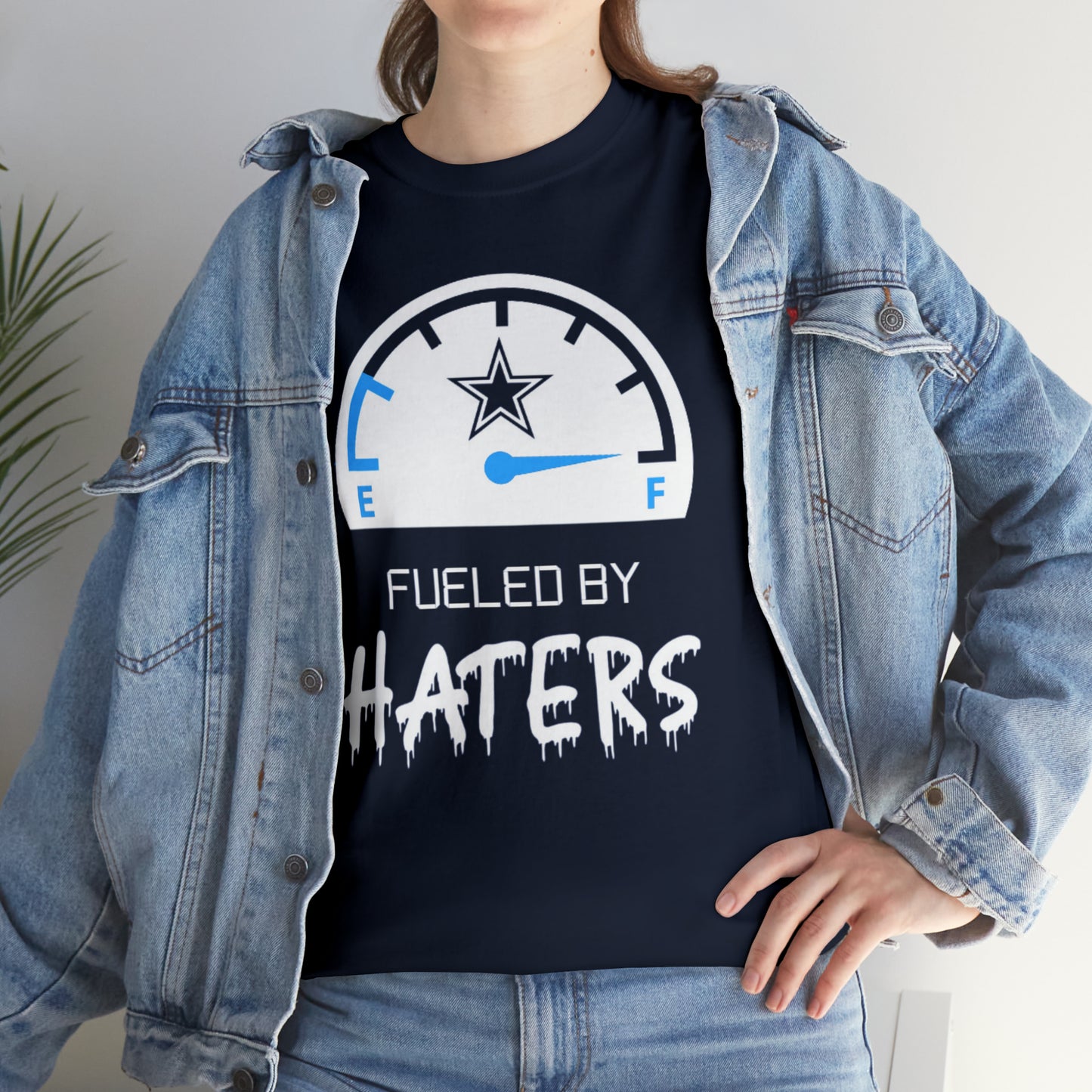 Fueled By Haters 2 - Cowboys Fan - Unisex Heavy Cotton Tee