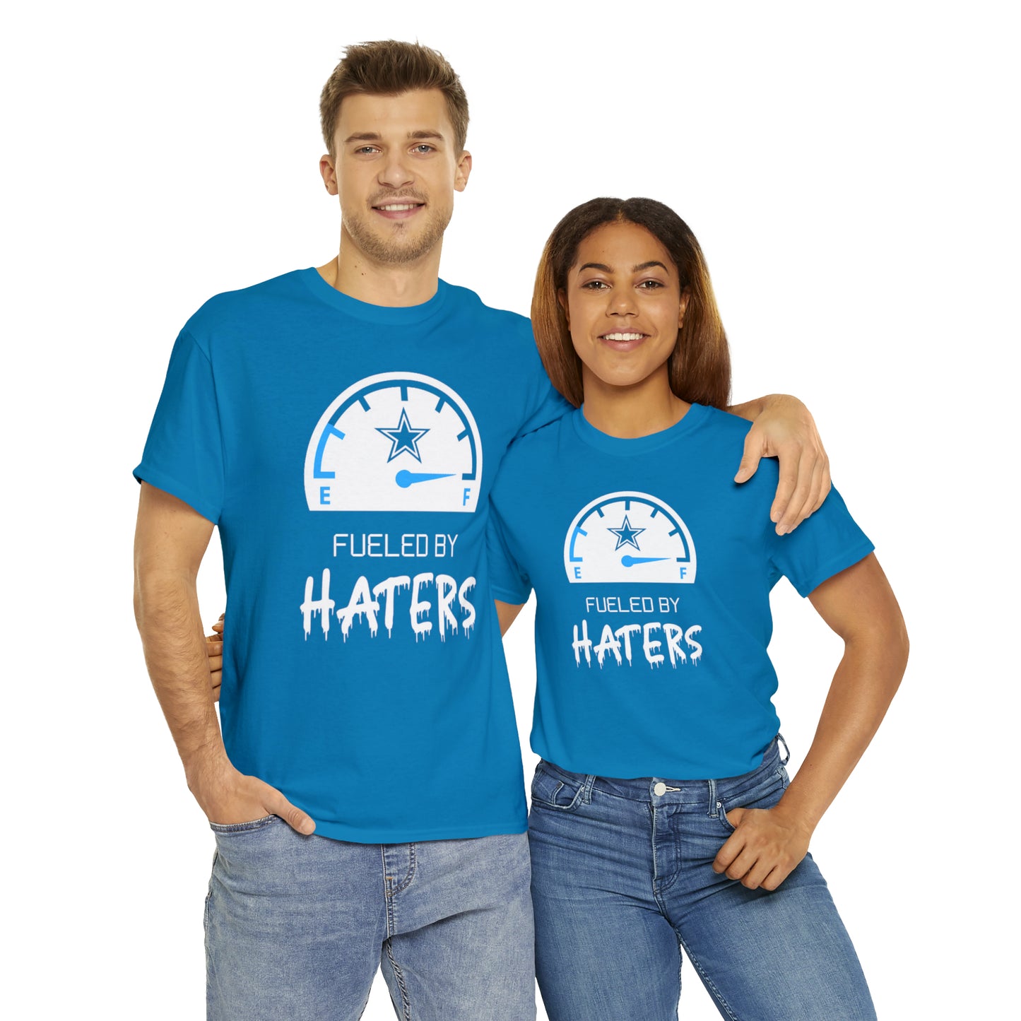 Fueled By Haters 2 - Cowboys Fan - Unisex Heavy Cotton Tee