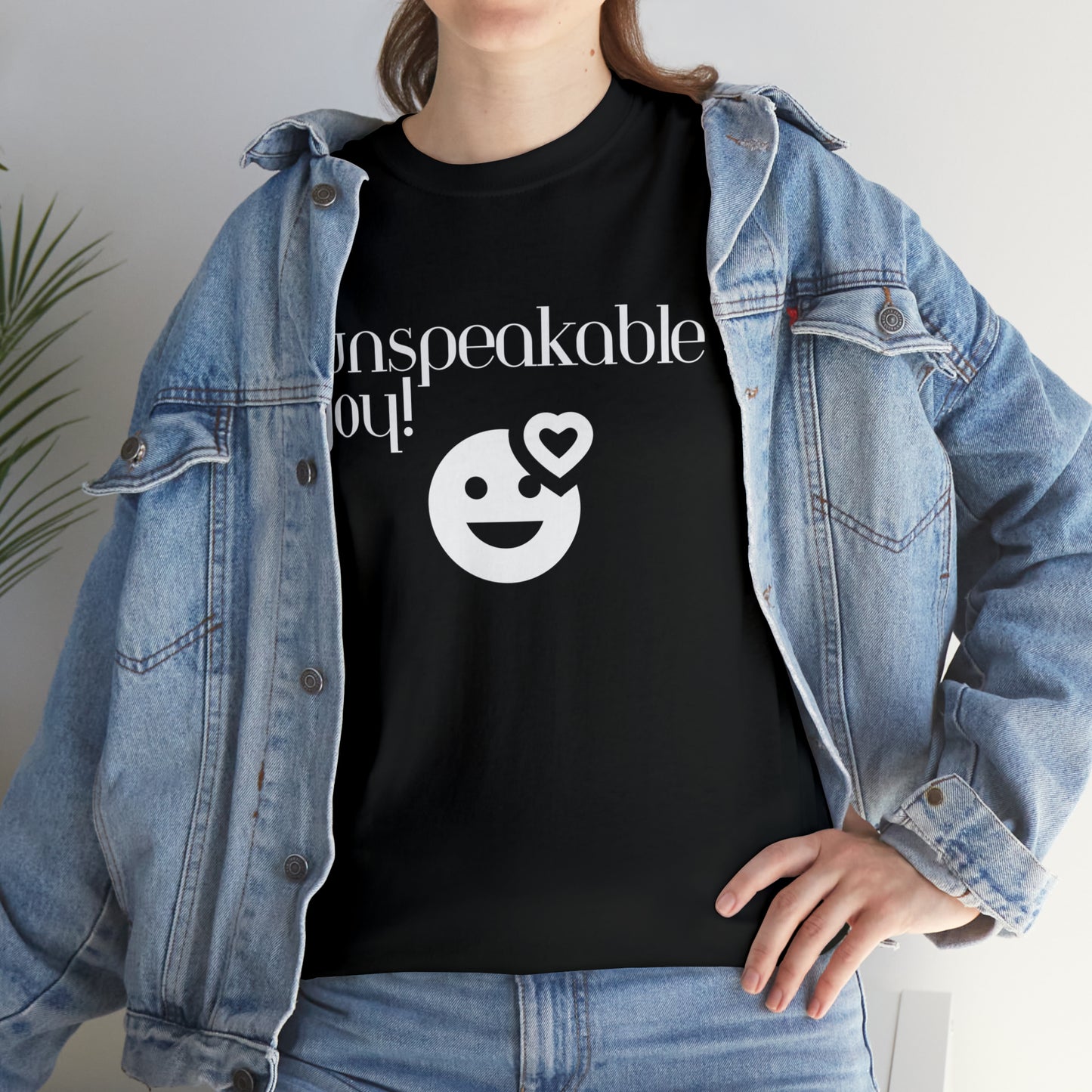 Unspeakable Joy Unisex Heavy Cotton Tee