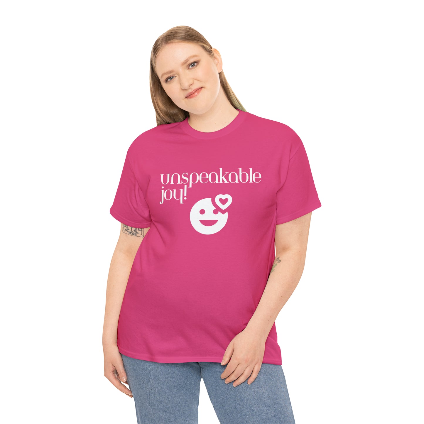 Unspeakable Joy Unisex Heavy Cotton Tee