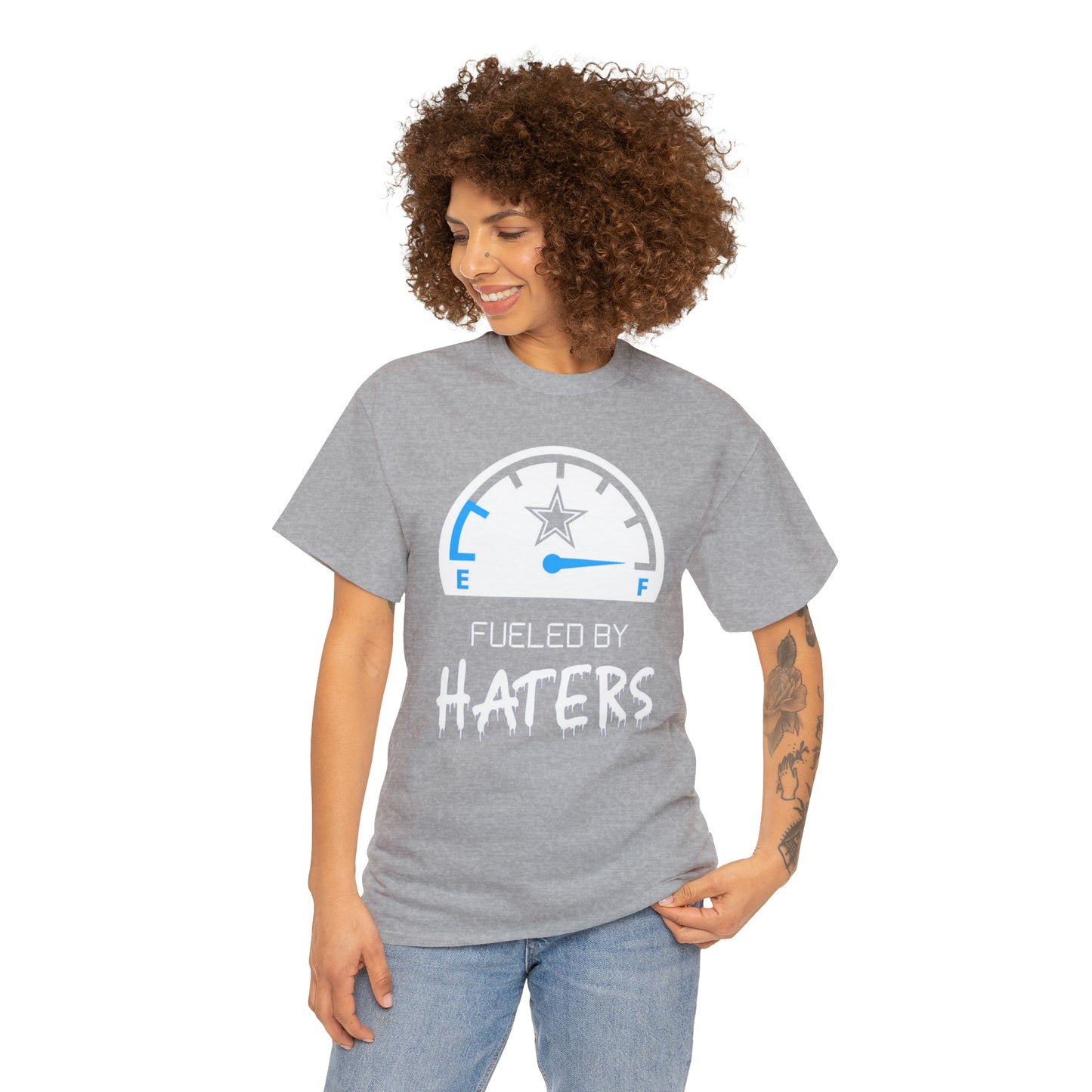 Fueled By Haters 2 - Cowboys Fan - Unisex Heavy Cotton Tee