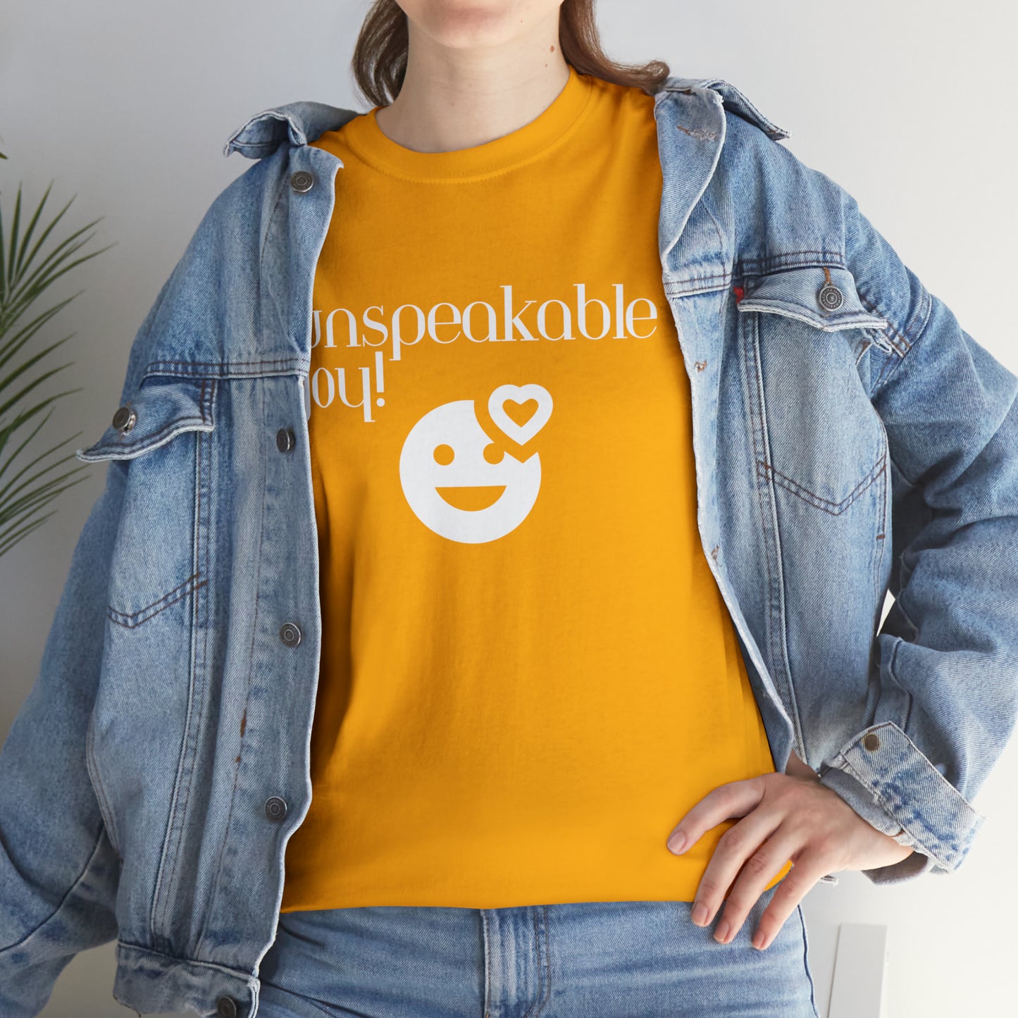 Unspeakable Joy Unisex Heavy Cotton Tee