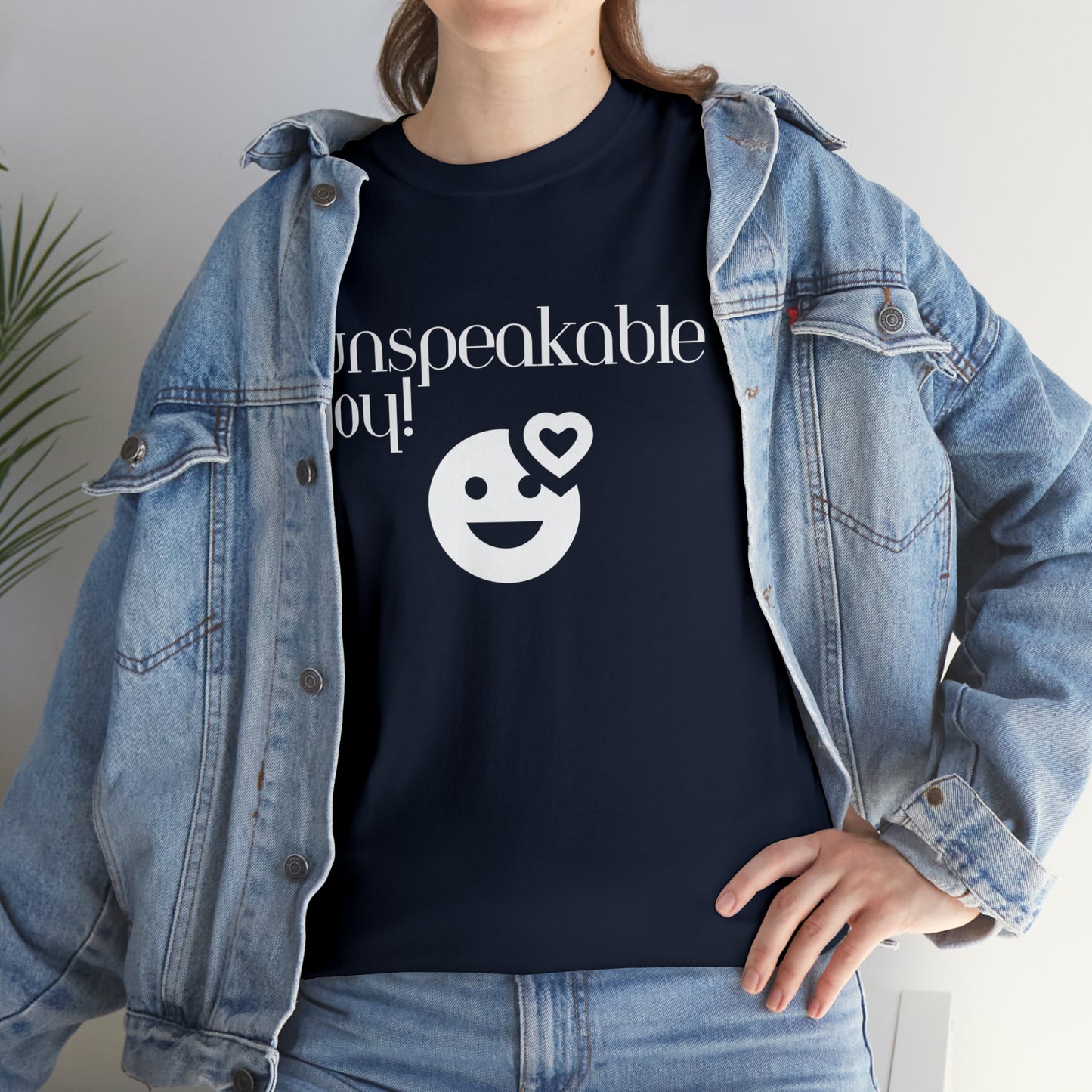 Unspeakable Joy Unisex Heavy Cotton Tee