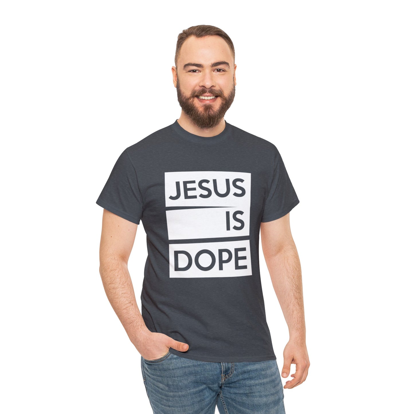 Jesus is Dope Unisex Heavy Cotton T-shirt