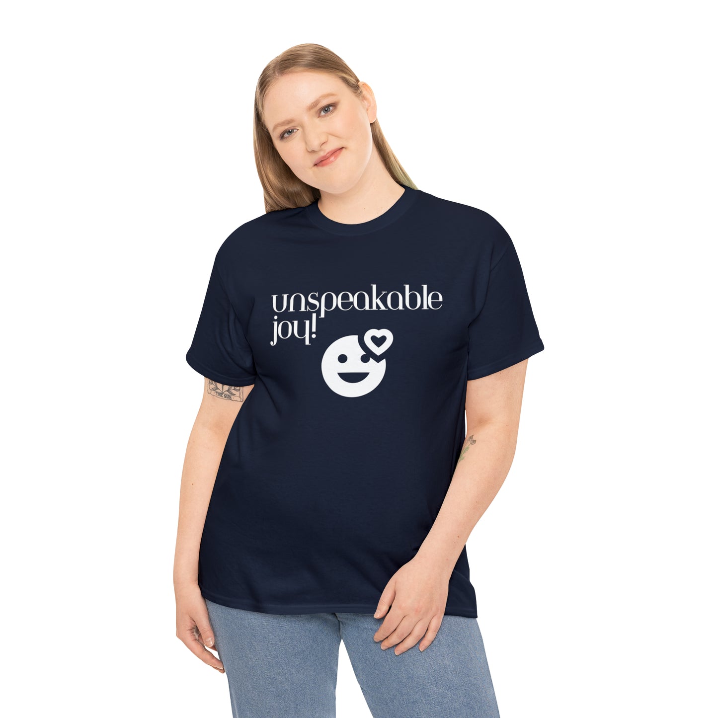 Unspeakable Joy Unisex Heavy Cotton Tee