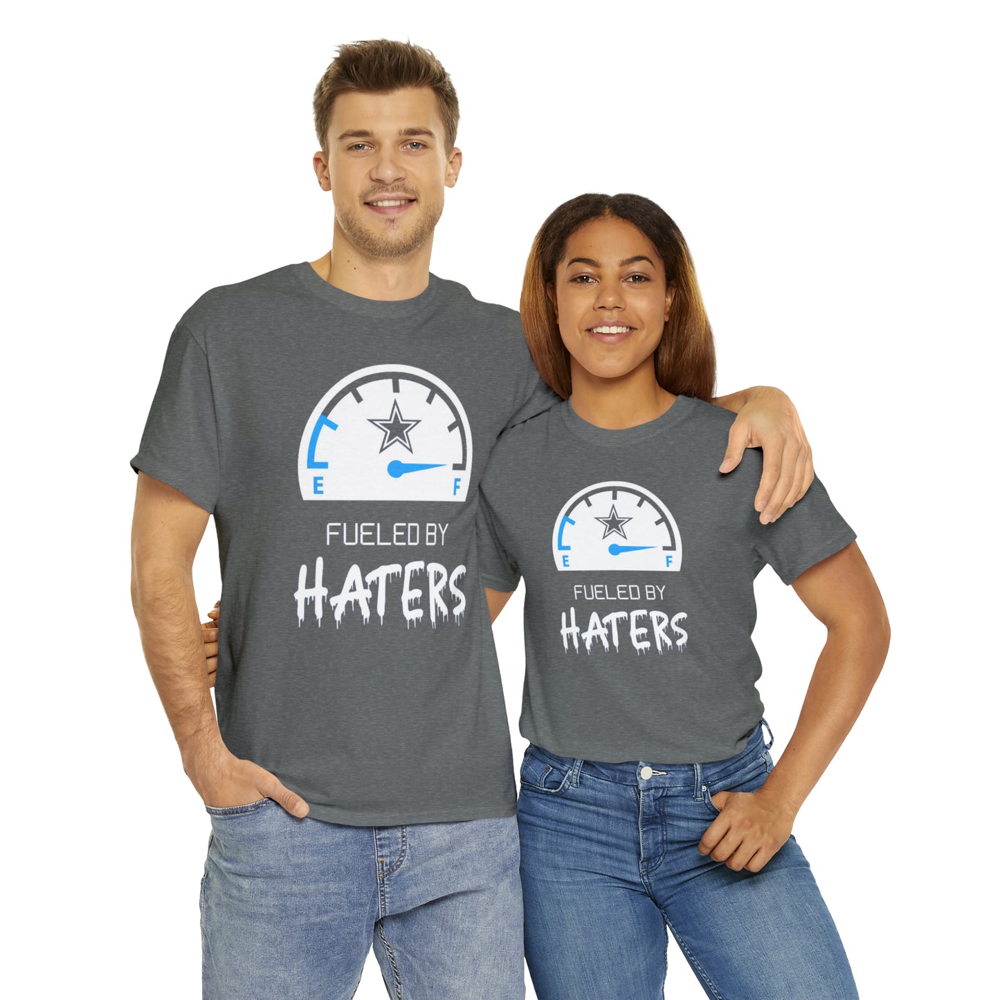 Fueled By Haters 2 - Cowboys Fan - Unisex Heavy Cotton Tee