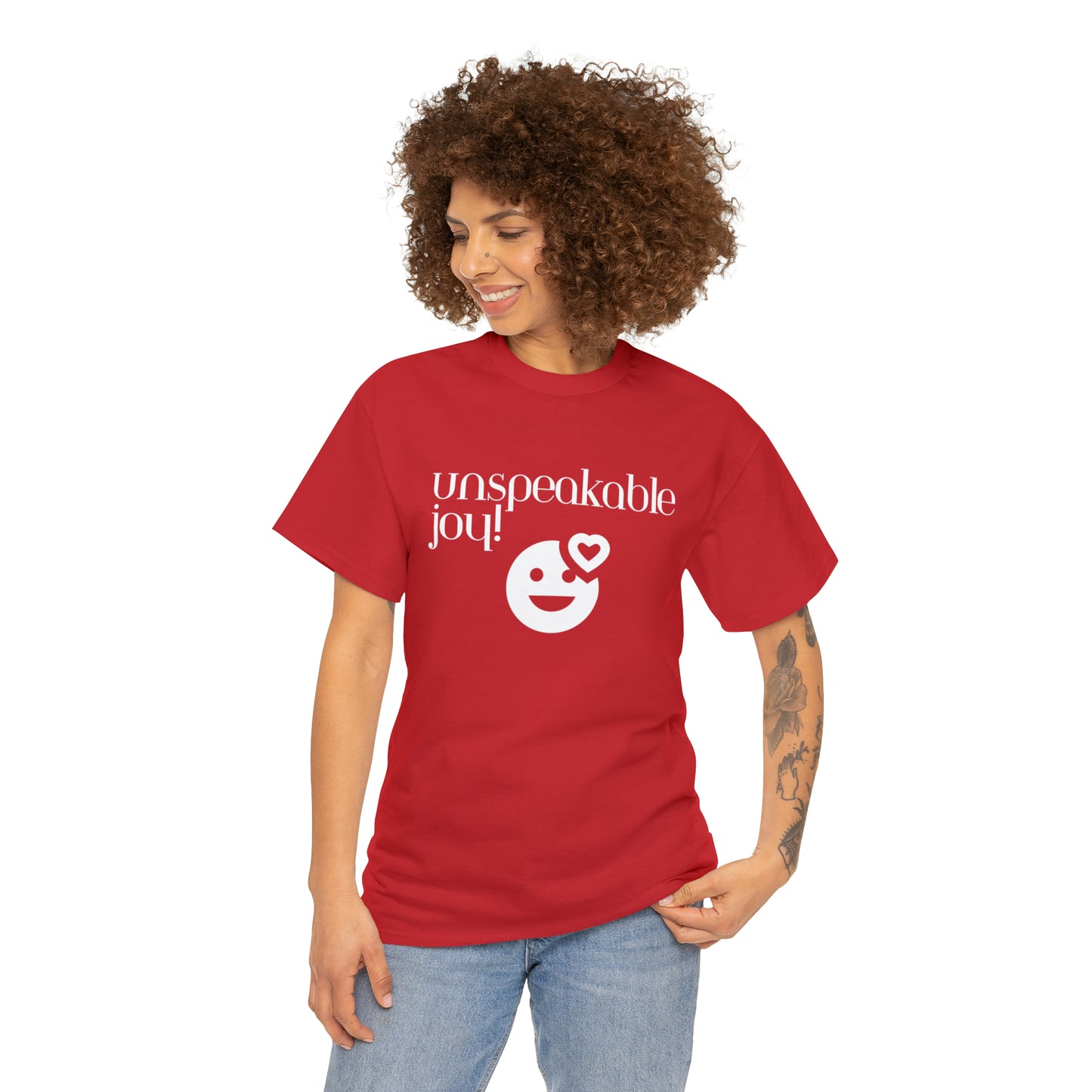 Unspeakable Joy Unisex Heavy Cotton Tee