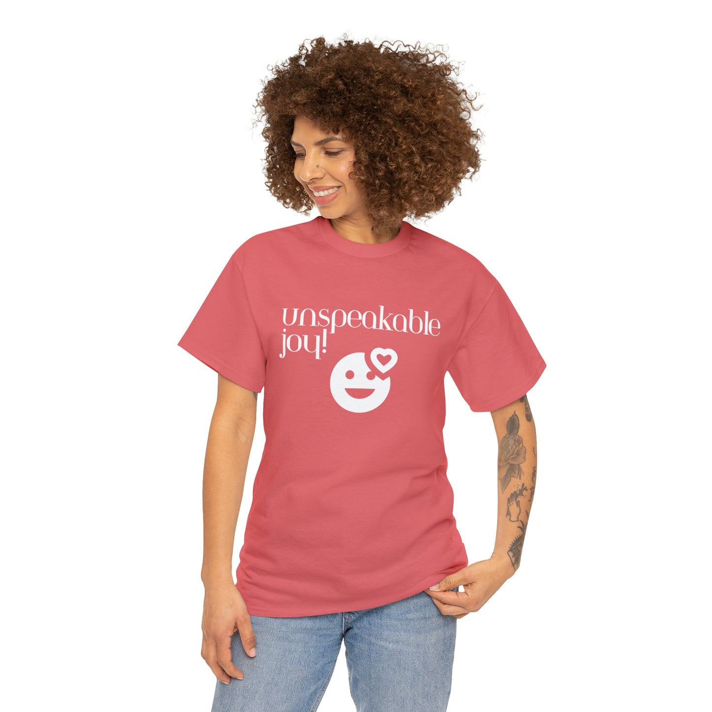 Unspeakable Joy Unisex Heavy Cotton Tee