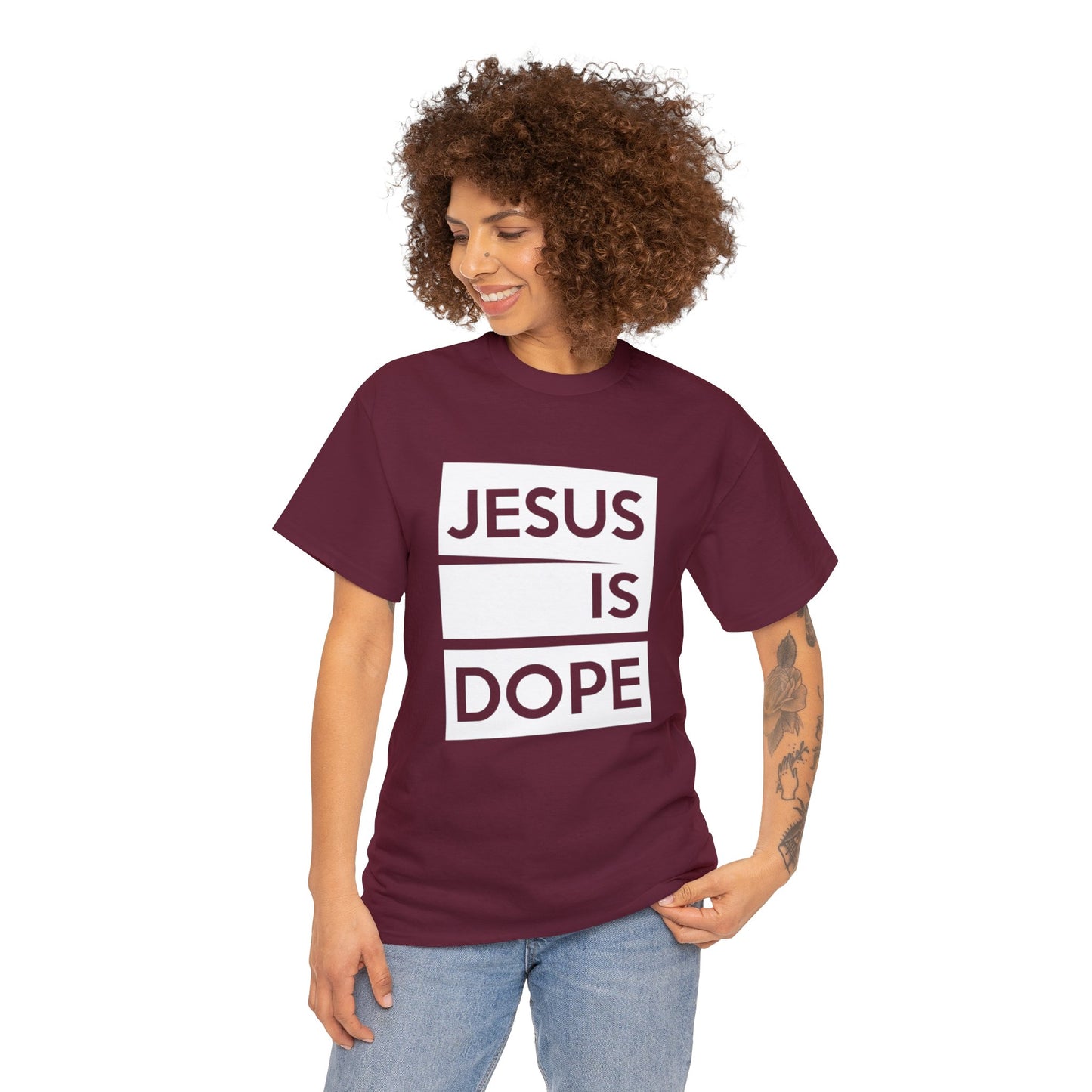 Jesus is Dope Unisex Heavy Cotton T-shirt