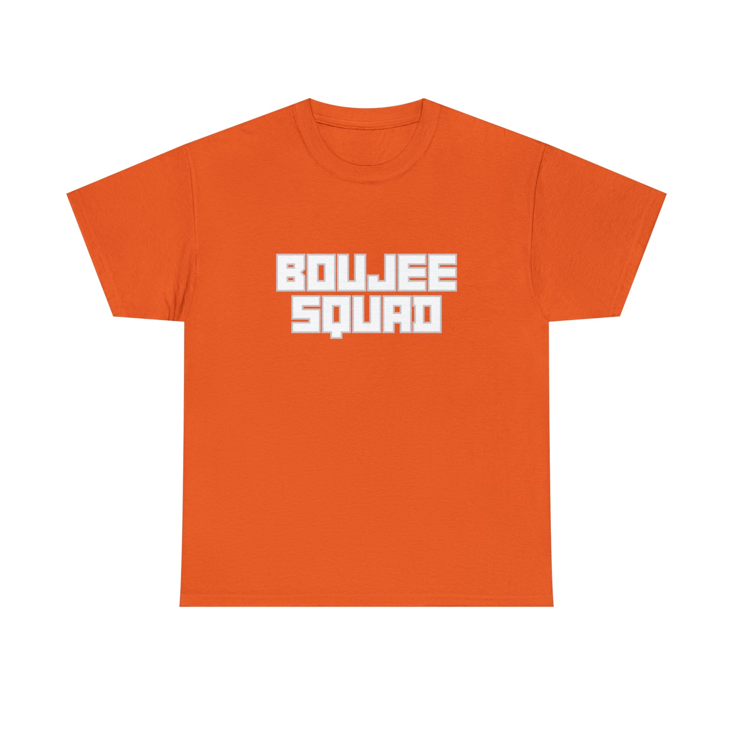 Boujee Squad Unisex Heavy Cotton Tee_WHT Print