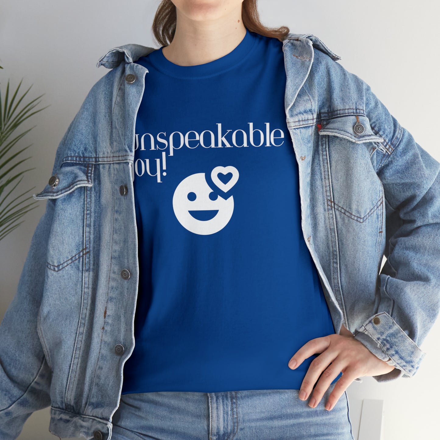 Unspeakable Joy Unisex Heavy Cotton Tee