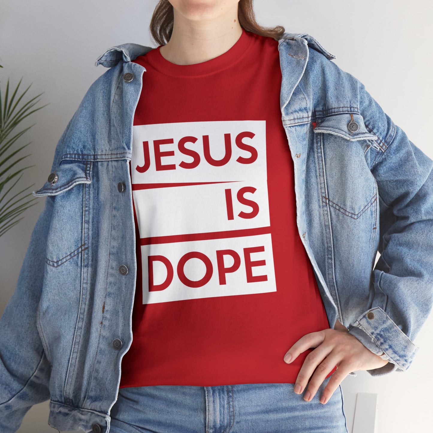 Jesus is Dope Unisex Heavy Cotton T-shirt